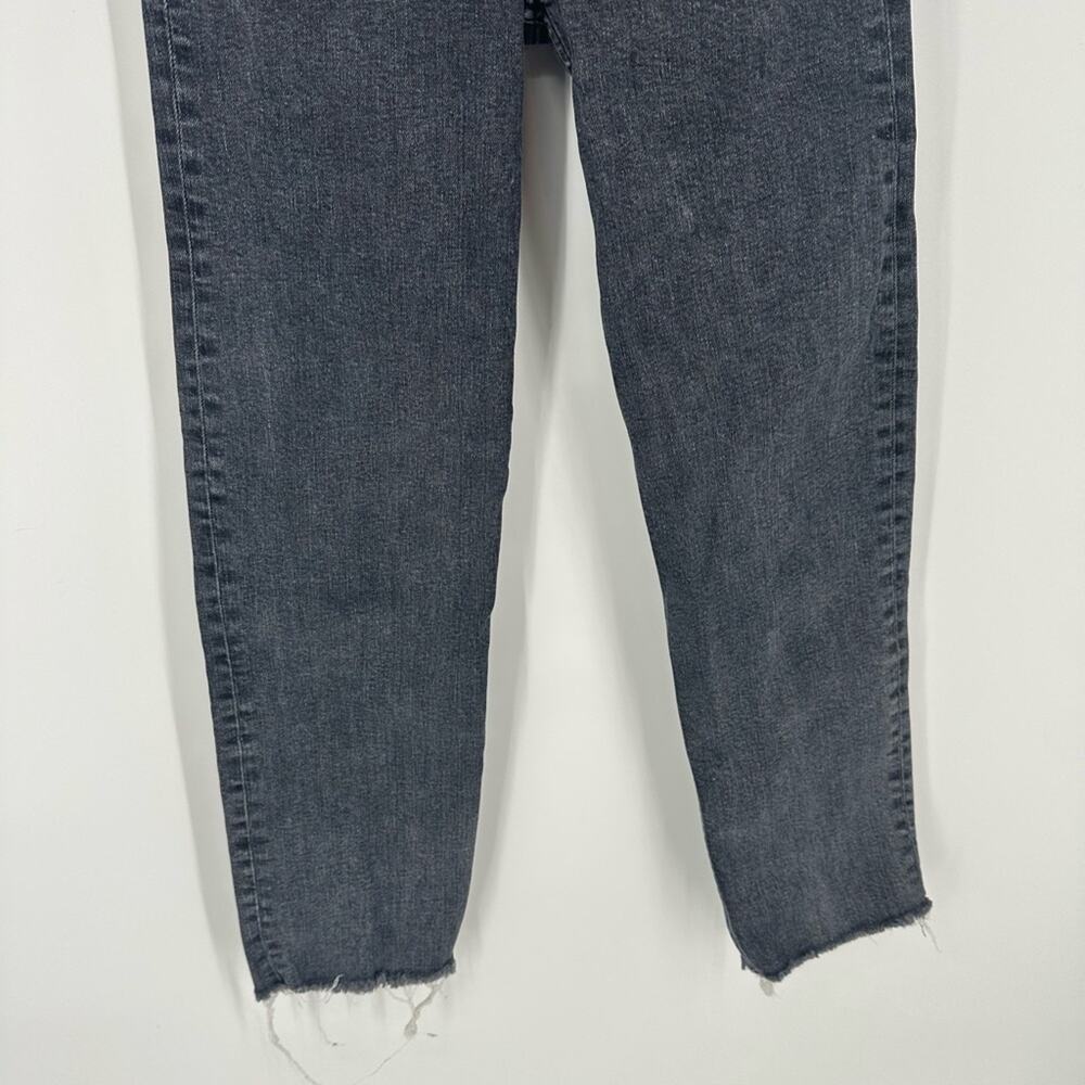 RE/DONE Stove Pipe Jean Stoned Noir Black Straight
Leg Raw Hem 70s High-Rise 25 View 4
